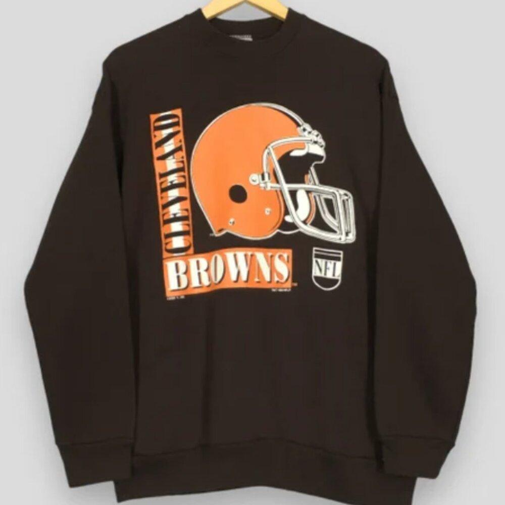 Cleveland Browns Nfl Sweatshirt 1990 Cleveland Browns Nfl Sweater N36999